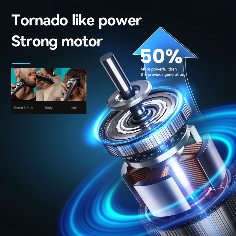 Kemei belaidė reguliuojama 1-10 mm plaukų kirpimo mašinėlė vyrams veido barzdos kirpimo mašinėlė įkraunama krašto plaukų kirpimo mašinėlė elektrinė ličio baterija