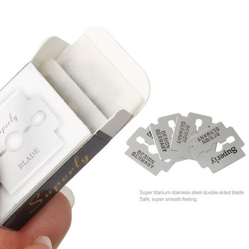 100 Pcs Steel Replacement Blades For Skin Callus Foot Hard Remover Care Pedicure Machine Foot Remover Hand Pedicure File Machine