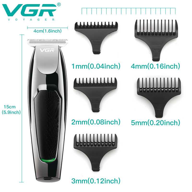 VGR Hair Trimme Professional Haircut Machine Cordless Hair cutting Machine Electric Barber Hair Clipper Clipper for Men V-030