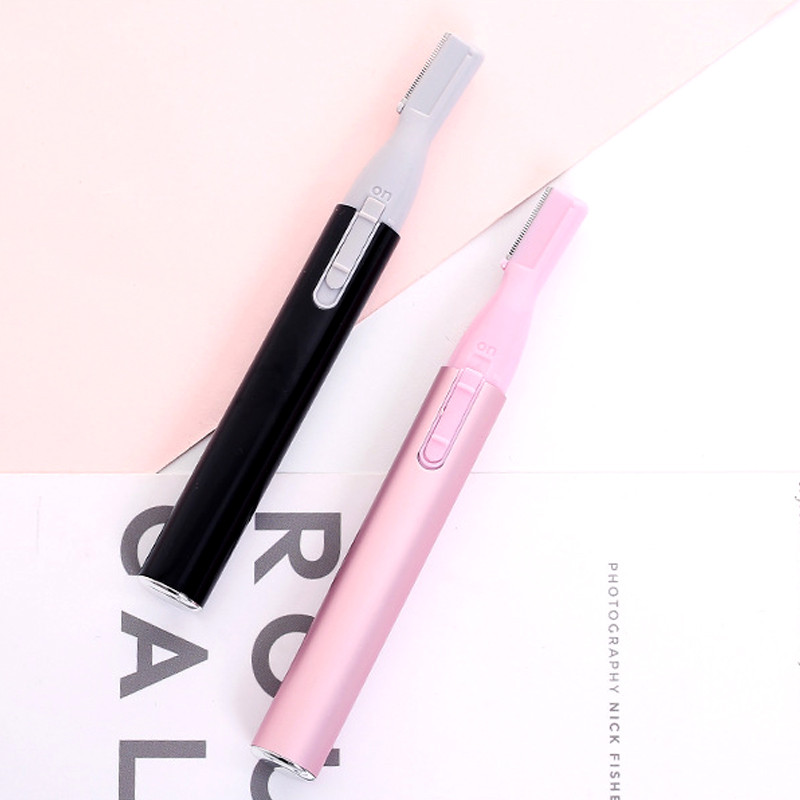 Vyriškas kūno skustuvas skustuvas Epiliatorius mini elektrinis antakių kirpimo mašinėlė plaukų šalinimo priemonė, makiažo įrankiai skustuvas