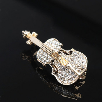 Νέα εξαίσια ένθετα βιολί ζιργκόν Casual καρφίτσα για άνδρες και γυναίκες Hip Hop Prom