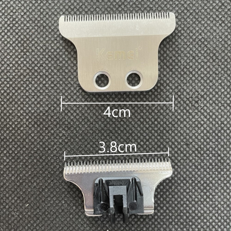 Επαγγελματική κουρευτική κεφαλή διπλής ευρείας κοπής διπλής οπής με αντικαταστάσιμη κεφαλή κοπής για Kemei KM-5027/1949 με βίδα χωρίς λάδι
