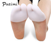 Putimi Soft Forefoot Pads Silicone Gel Pointe Toe Finger Protector Pain Protector Ψηλά τακούνια Gel Pads for Feet Ballet Care Foot Care