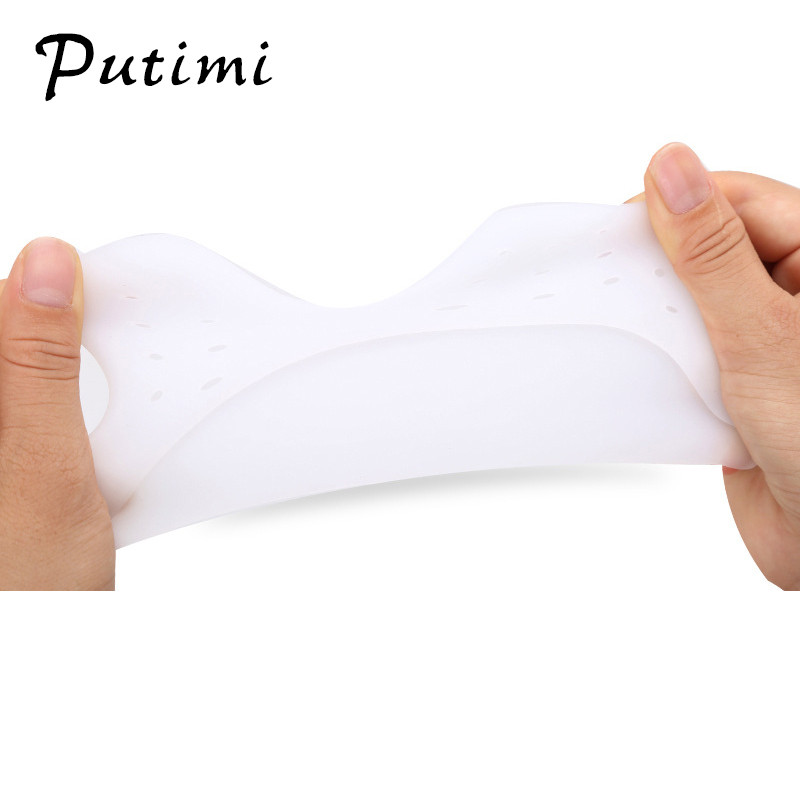 Putimi Soft Forefoot Pads Silicone Gel Pointe Toe Finger Protector Pain Protector Ψηλά τακούνια Gel Pads for Feet Ballet Care Foot Care