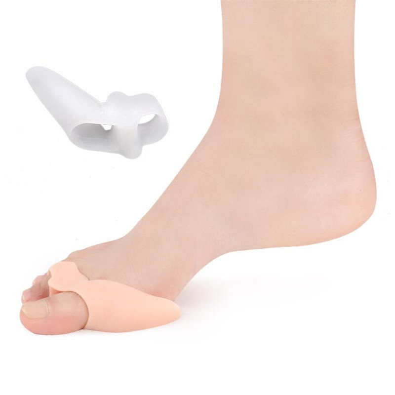 2db = 1 pár gél lábápoló eszköz Bunion Corrector Bone nagylábujjvédő Hallux Valgus kiegyenesítő lábujj szóró pedikűr