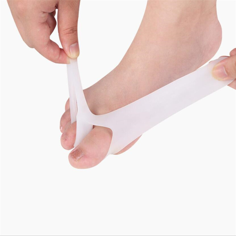 2db = 1 pár gél lábápoló eszköz Bunion Corrector Bone nagylábujjvédő Hallux Valgus kiegyenesítő lábujj szóró pedikűr