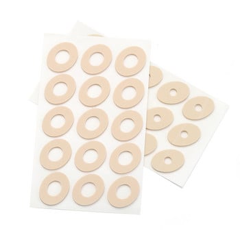 15PCS/Sheet Callus Cushions Обувки Heel Pad Foam Round Toe Foot Corn Bunion Protectors Подложки Медицински гипс Отстраняване на царевица на краката