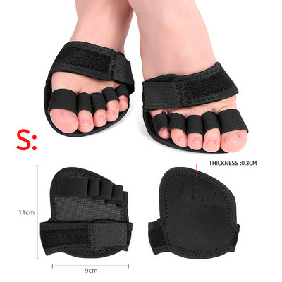 Επιθέματα σιλικόνης στο μπροστινό μέρος του ποδιού για ανακούφιση από τον πόνο Ορθωτικά διαχωριστικά δακτύλων Αντιολισθητικό προστατευτικό παπουτσιών Πάτοι Μαξιλαράκι Εργαλεία περιποίησης ποδιών
