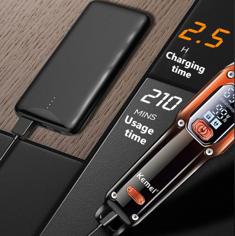 Kemei-658 Hair Trimmer For Men Beard Trimer Professional Hair Clipper Electr Razor Haircut Machine Electr Shaver Haircut Electr Shaver