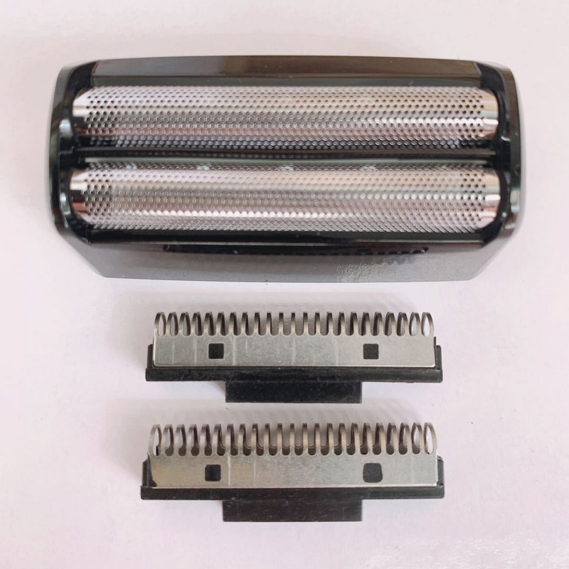 Kemei 2024 skutimosi peiliukų skustuvo galvutė, skirta vyriškam elektriniam skustuvui KM-2024 skustuvo tinklelio tinklelis, originalios barzdos skutimosi dalys