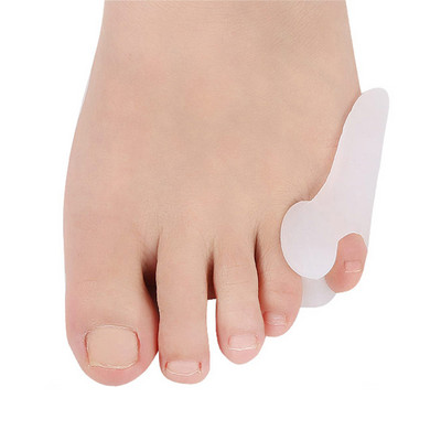 Pexmen 2/4/10 tk Pehme geel Pinky Bunion Corrector Little Toe Separator Bunion padjad maisi kalluse ja villide valu leevendamiseks