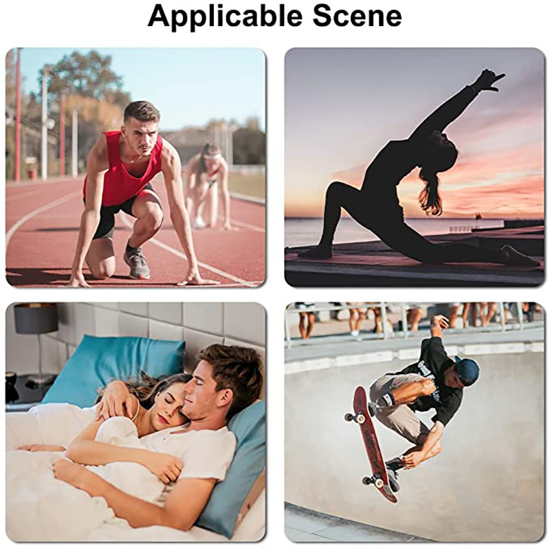 Pexmen 2/4/10 tk Pehme geel Pinky Bunion Corrector Little Toe Separator Bunion padjad maisi kalluse ja villide valu leevendamiseks