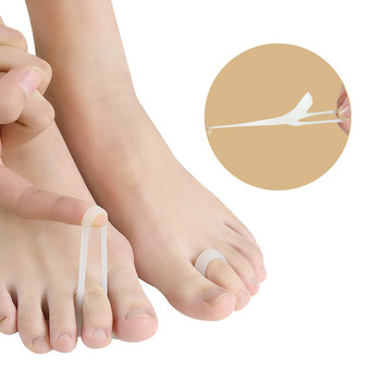 1 чифт унисекс чук Силиконова защита на пръстите на костите на пръстите на крака Ectropion Corrector Здравеопазване Product File for Feet Valgus Adjuster