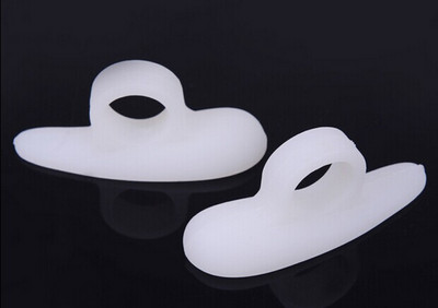 1 pereche de ciocan unisex de protecție pentru degetele de la picior din silicon pentru corector de ectropion pentru degete osoase de la picior Fișier pentru produse de îngrijire a sănătății pentru ajustator de valgus pentru picioare