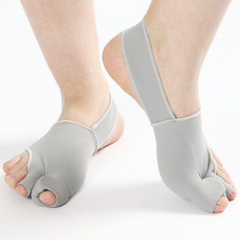 1 чифта разделител на пръстите на крака Коректор на буниона Ортопедична скоба за халукс валгус Кост Регулатор на палеца Корекция за жени