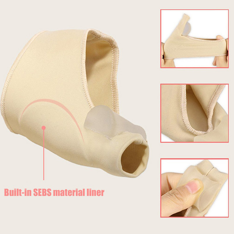 1 Pairs Toe Separator Bunion Corrector Toe Brace Orthopedic Hallux Valgus Relief Bone ρυθμιστής αντίχειρα για γυναίκες