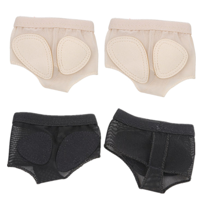 1 ζεύγος XS-XL Breathable Belly Dance Ballet Half Sole Elastic Toe Pad