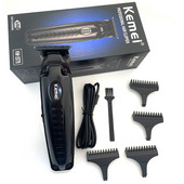 KM-1579 juhtmeta meeste juukselõikur, 0 mm, nullilõikega viimistlusega lõikemasina detail, suure jõudlusega madala profiiliga