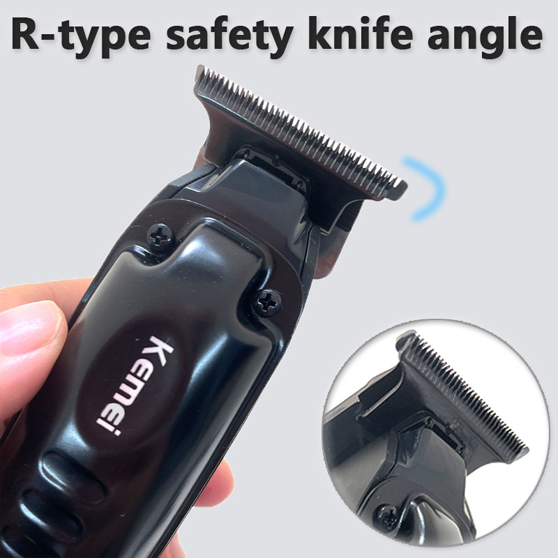 KM-1579 juhtmeta meeste juukselõikur, 0 mm, nullilõikega viimistlusega lõikemasina detail, suure jõudlusega madala profiiliga