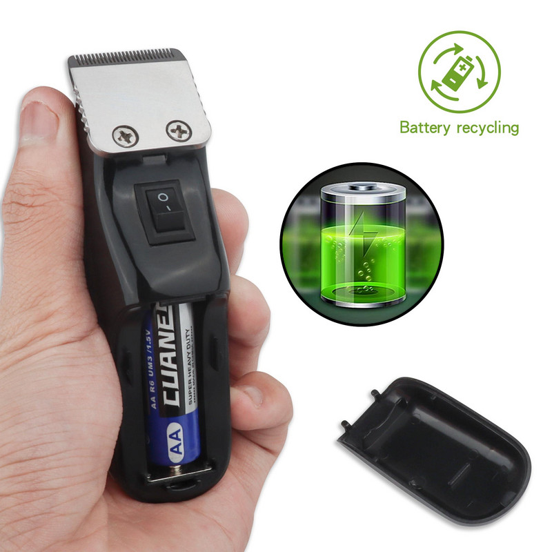 Kemei KM-666 Electric Hair Clipper Professional Mini Portable Hair Clipper Machine Cutting Beard Haircut Razor Ανδρική κουρευτική μηχανή