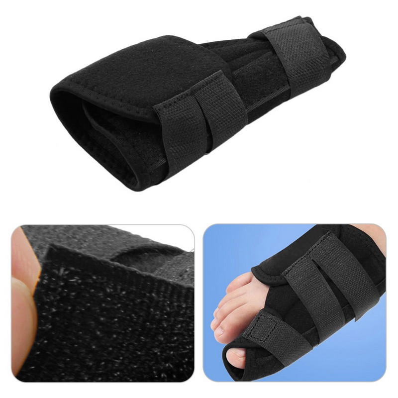 Black Bunion Corrector Medical Device Hallux Valgus lábápoló lábujjleválasztó hüvelykujj Valgus Protector sínkorrekciós lábeszköz