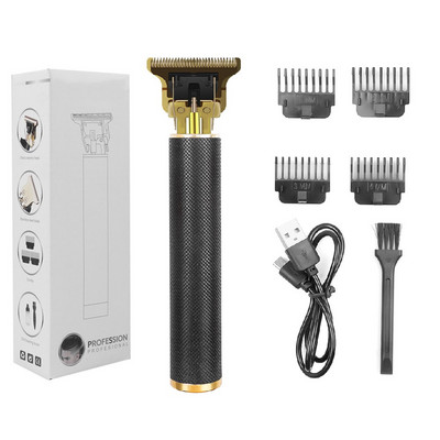 Elektriline juhtmeta juukselõikusmasin USB-taaslaetav juukselõikuri pardel meestele juuksuri professionaalne habemelõikur