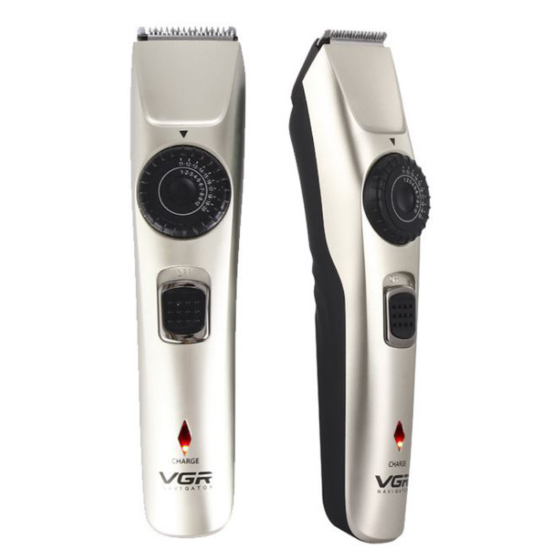 VGR Electric Electric 1-20mm Adjustable Beard Trimmer for Men Professional Rechargeable Hair Clipper Edge Hair cutting machine ​Lithium