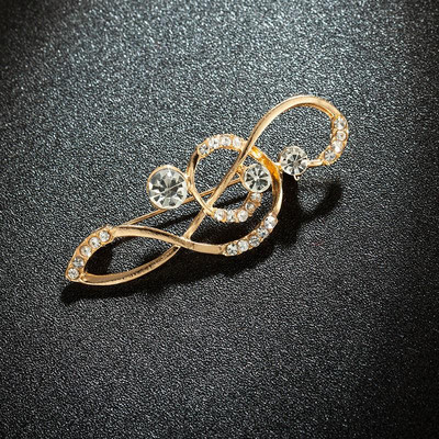 Korejska verzija male svježe beating note igle šal kopča kaputa dodaci temperament cvijet vještački dijamant broš igla