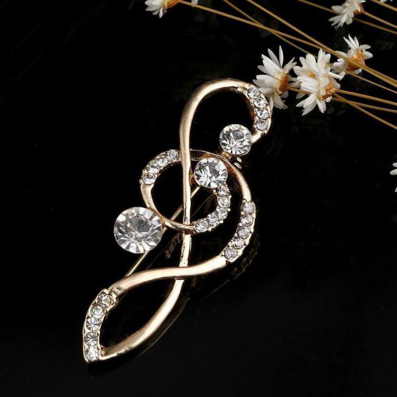 Korejska verzija male svježe beating note igle šal kopča kaputa dodaci temperament cvijet vještački dijamant broš igla