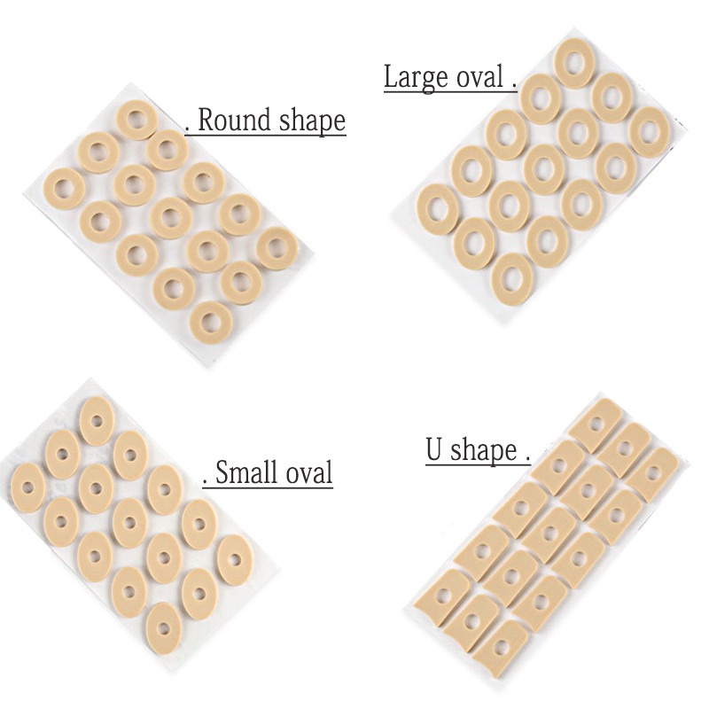 Numalšinkite pėdų skausmą Latekso kukurūzų pleistras karpos, dygliuoklis, pašalinkite padų žudiką nuo trinties aukštakulnių pėdų pagalvėlės pirštų apsauga