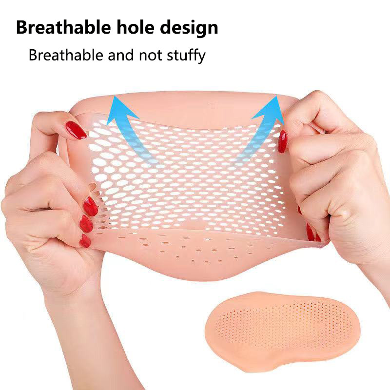 2 db=1 pár szilikon lábápoló csónakzokni Hidratáló gél sarokzokni lyukkal Repedt lábbőrápoló védők Lábápoló eszköz