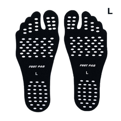 Rannas ujumisbasseini kleepuv libisemisvastane nähtamatud jalapadjad isolatsioonikaitse Matid Barefoot Stick Sisetallad Tallapadjad Kleebised Kingad