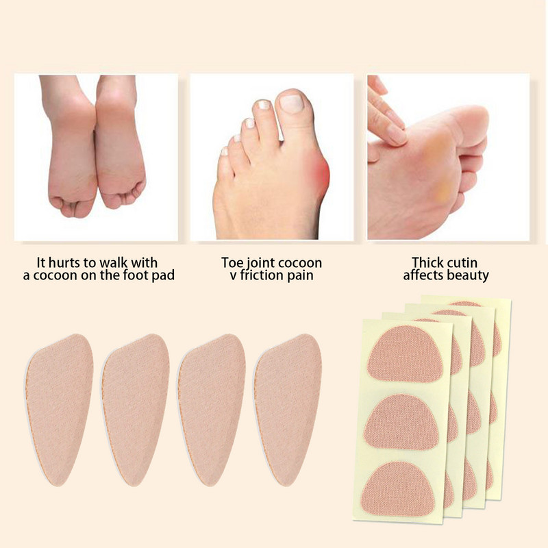 12 τμχ Foot Corns Killer Αναλγητικό Αυτοκόλλητο Κονδυλώματα ποδιών Αφαίρεση Κάλοι Πελματιαία Προστασία Αγκαθιών Ανακούφιση από τον πόνο Ιατρικό έμπλαστρο