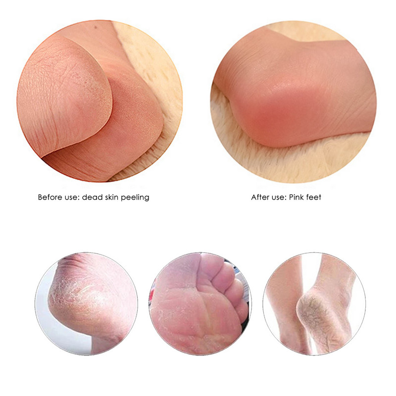 Nano Glass Foot Rasp Heel File Hard Dead Skin Callus Remover Hámló pedikűr ápoló lábreszelő eszköz