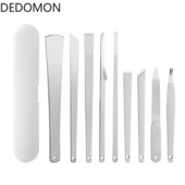 1 Σετ εργαλεία μανικιούρ Ξύστρα νυχιών στα δάχτυλα Κιτ μαχαιριών πεντικιούρ Πεντικιούρ Λίμες περιποίησης δέρματος Εργαλεία πεντικιούρ για την επιδερμίδα