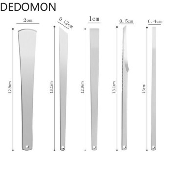 1 Σετ εργαλεία μανικιούρ Ξύστρα νυχιών στα δάχτυλα Κιτ μαχαιριών πεντικιούρ Πεντικιούρ Λίμες περιποίησης δέρματος Εργαλεία πεντικιούρ για την επιδερμίδα