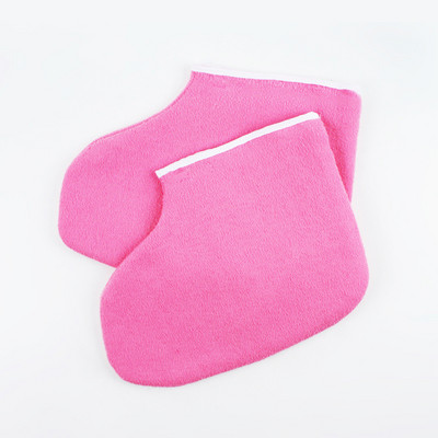 1 paar kätt jalad Nahahoolduskindad kuumavaha labakindad parafiinkindad infrapunateraapia jala SPA karvaeemaldusmasin puuvillased kindad