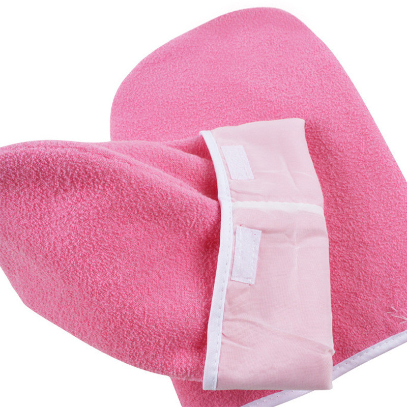 1 paar kätt jalad Nahahoolduskindad kuumavaha labakindad parafiinkindad infrapunateraapia jala SPA karvaeemaldusmasin puuvillased kindad