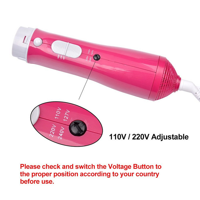 Kuumaõhuhari pöörlev elektriline kuivatihari juuksesirgendushari juuksekoolutaja föönihari kuumaõhukamm juuksekujundaja kamm