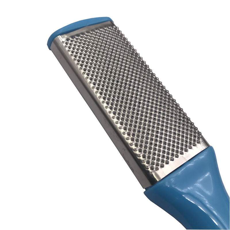 1db Professzionális kétoldali lábreszelő Rasp sarokreszelő Hard Dead Skin bőrkeményedés eltávolító pedikűrreszelő lábreszelő 2020 új Hot