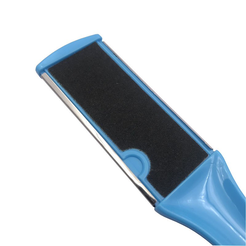 1db Professzionális kétoldali lábreszelő Rasp sarokreszelő Hard Dead Skin bőrkeményedés eltávolító pedikűrreszelő lábreszelő 2020 új Hot