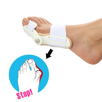 1 бр. Hallux Valgus Corrector Bunions For Toes Corrector Foot Finger Separator Toe Separator Грижа за краката Haluksy Bunion Corrector