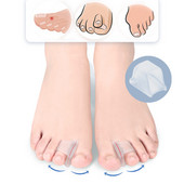 Toe Silicone Bunion Corrector Guard Foot Care Ortopeedilised varvaste eraldajad Sõrme varvaste eraldaja Korrektsioonipadja jalahooldusvahend