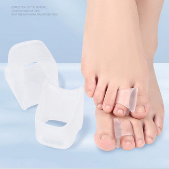 Toe Silicone Bunion Corrector Guard Foot Care Orthopedic Toe Separators Διαχωριστικό δακτύλων δακτύλων Διόρθωση μαξιλαριού ποδιών