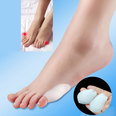 Toe Silicone Bunion Corrector Guard Foot Care Ortopeedilised varvaste eraldajad Sõrme varvaste eraldaja Korrektsioonipadja jalahooldusvahend