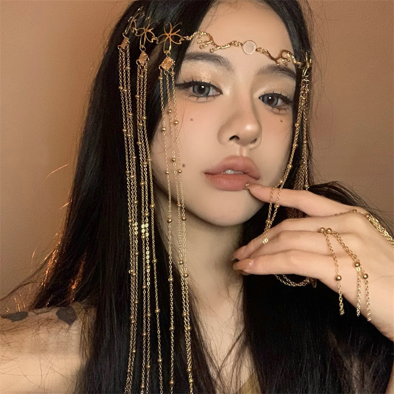 Retro lilledega Teemant Tutt Pruudi juuksekett Otsaesine Peakate Geomeetriline Pulmapea Ehted Tüdrukutele Naiste Juukseaksessuaarid