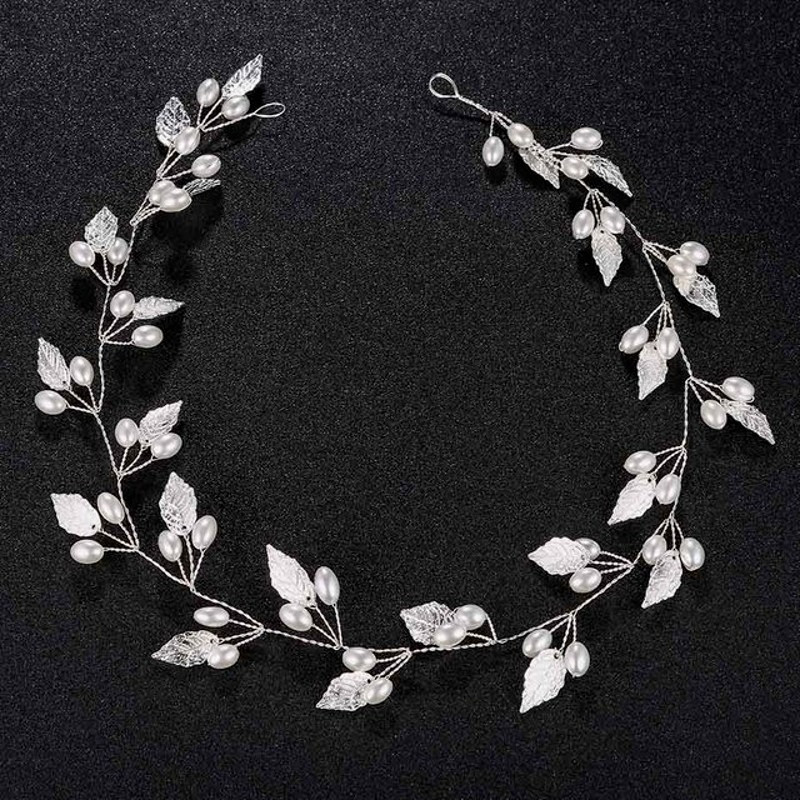 Käsitsi valmistatud roosikulla lehtedest kristallist pruudi peapael Pruudi peaehe Juukseaksessuaarid Naiste pulmade tiaarad ja kroonid peaehted A+