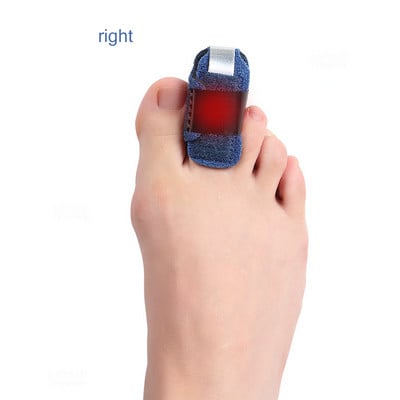 1 ΤΕΜ. Νάρθηκας δακτύλων Ίσιωμα δακτύλου Περιτύλιγμα δακτύλων για λυγισμένο νύχι σφυροδάχτυλου και στραβά δάχτυλα για ευθυγράμμιση και υποστήριξη των δακτύλων Εργαλείο περιποίησης ποδιών