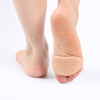 Силиконови метатарзални подложки за предната част на стъпалото Облекчаване на болката Ортези Стелки за масаж на стъпалата Протектор против хлъзгане Еластична възглавничка на висок ток Подметки