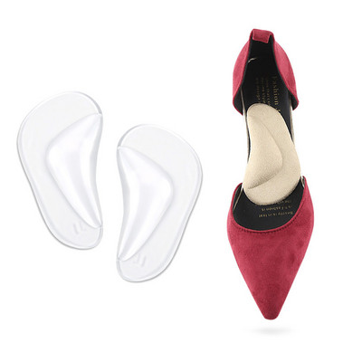 Silikoongeelpadi Esitalla sisetald Kingad Kõrge kontsaga pehme ortopeediline sisetald Libisemisvastane jalakaitse Jalapadjad Valu leevendav